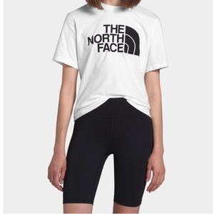 The North Face Women’s Half Dome T-shirt Tee White Hiking Camping NWT